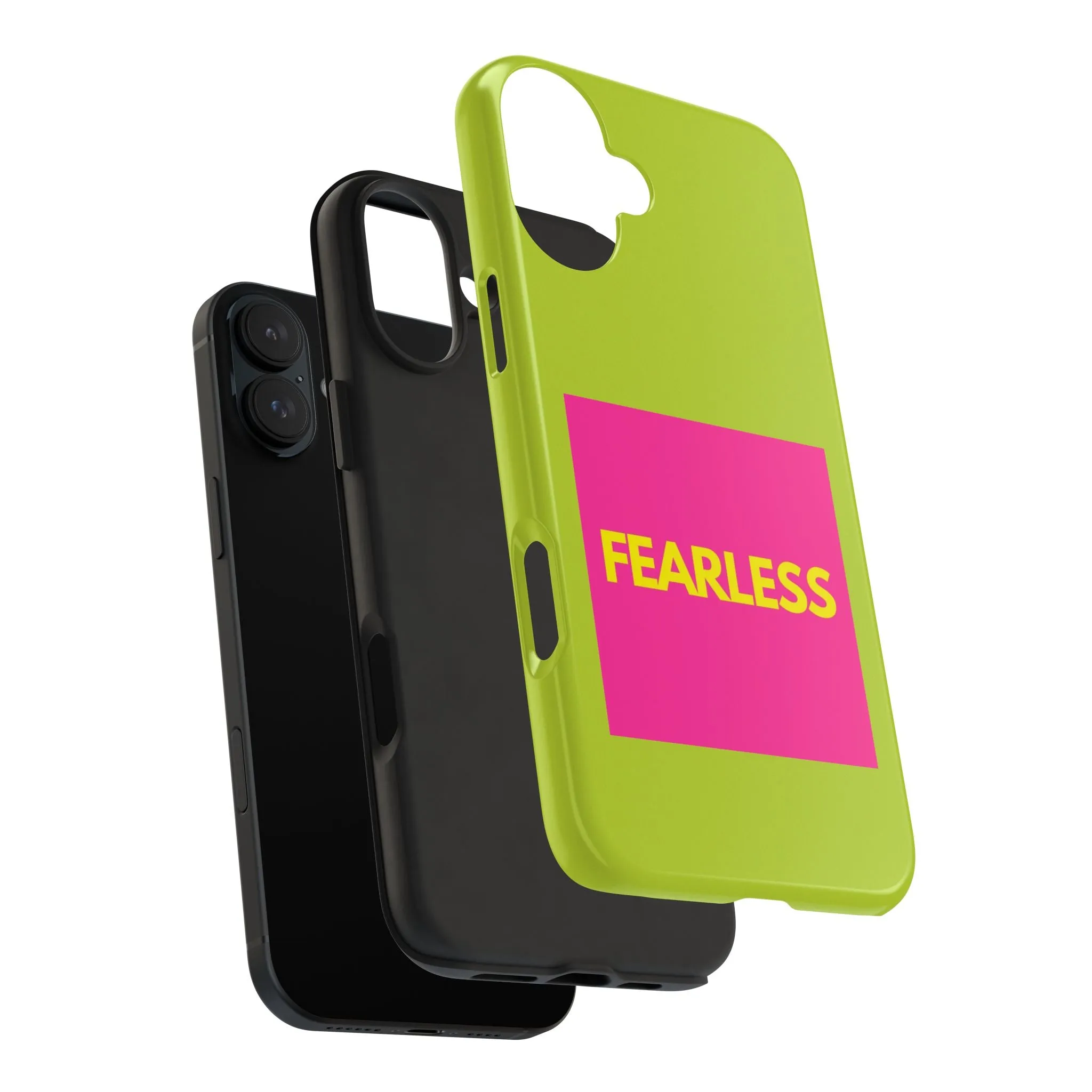 Fearless Tough Neon iPhone Cases