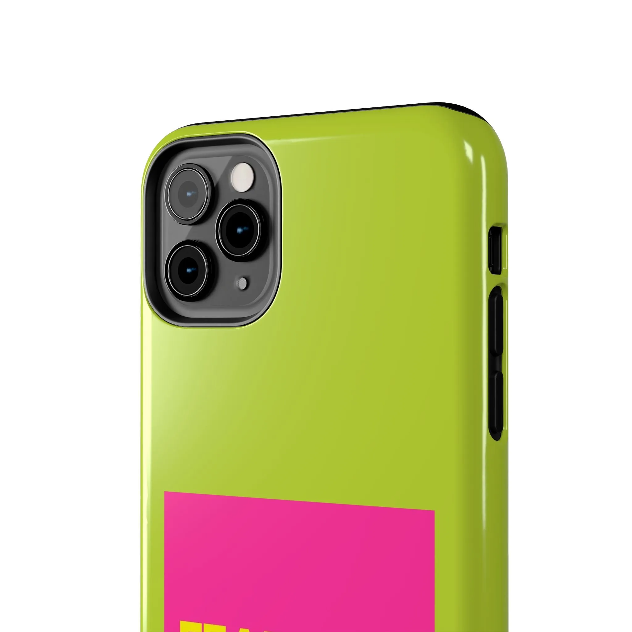 Fearless Tough Neon iPhone Cases