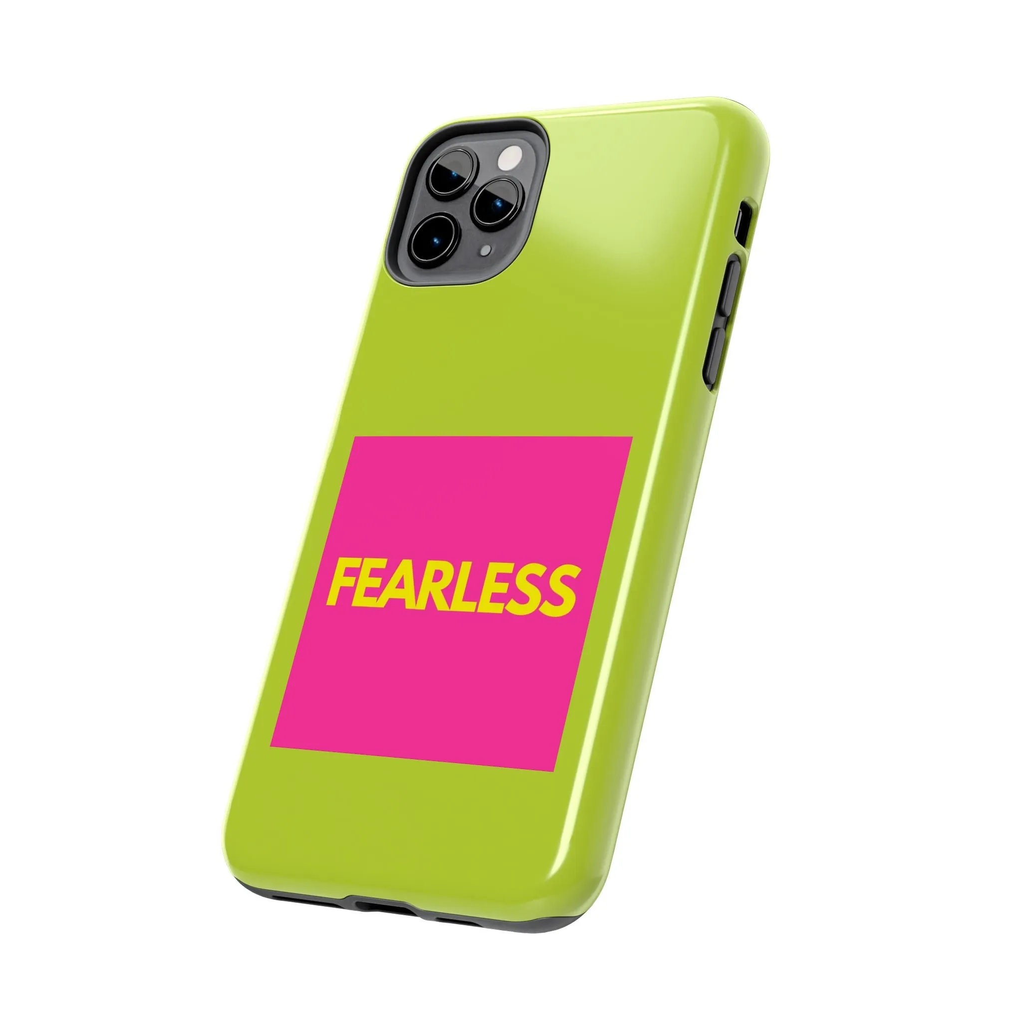 Fearless Tough Neon iPhone Cases