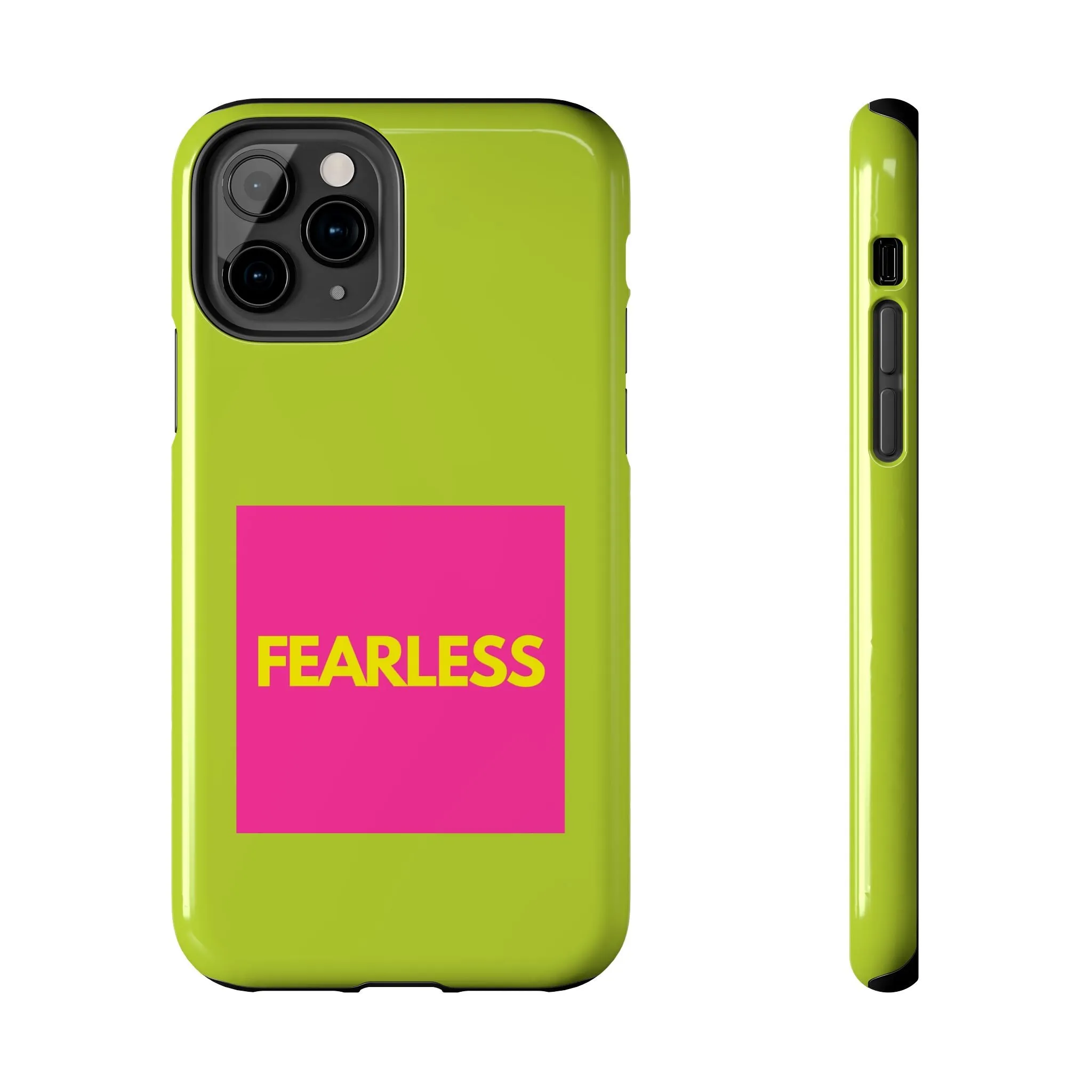 Fearless Tough Neon iPhone Cases