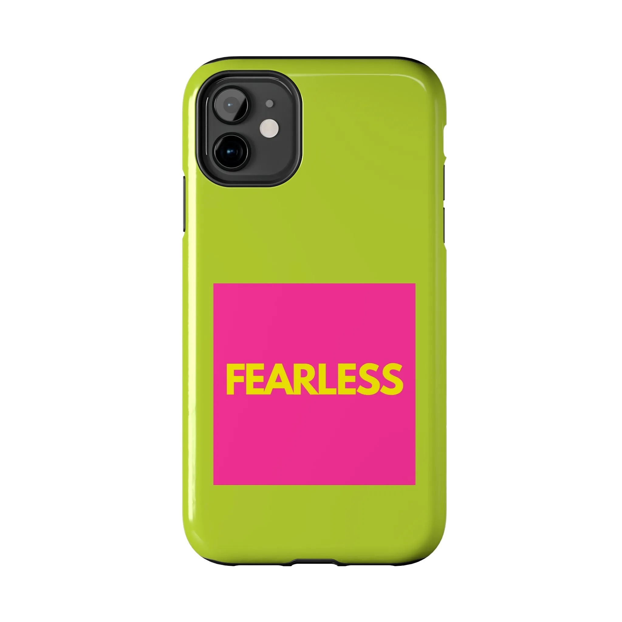 Fearless Tough Neon iPhone Cases