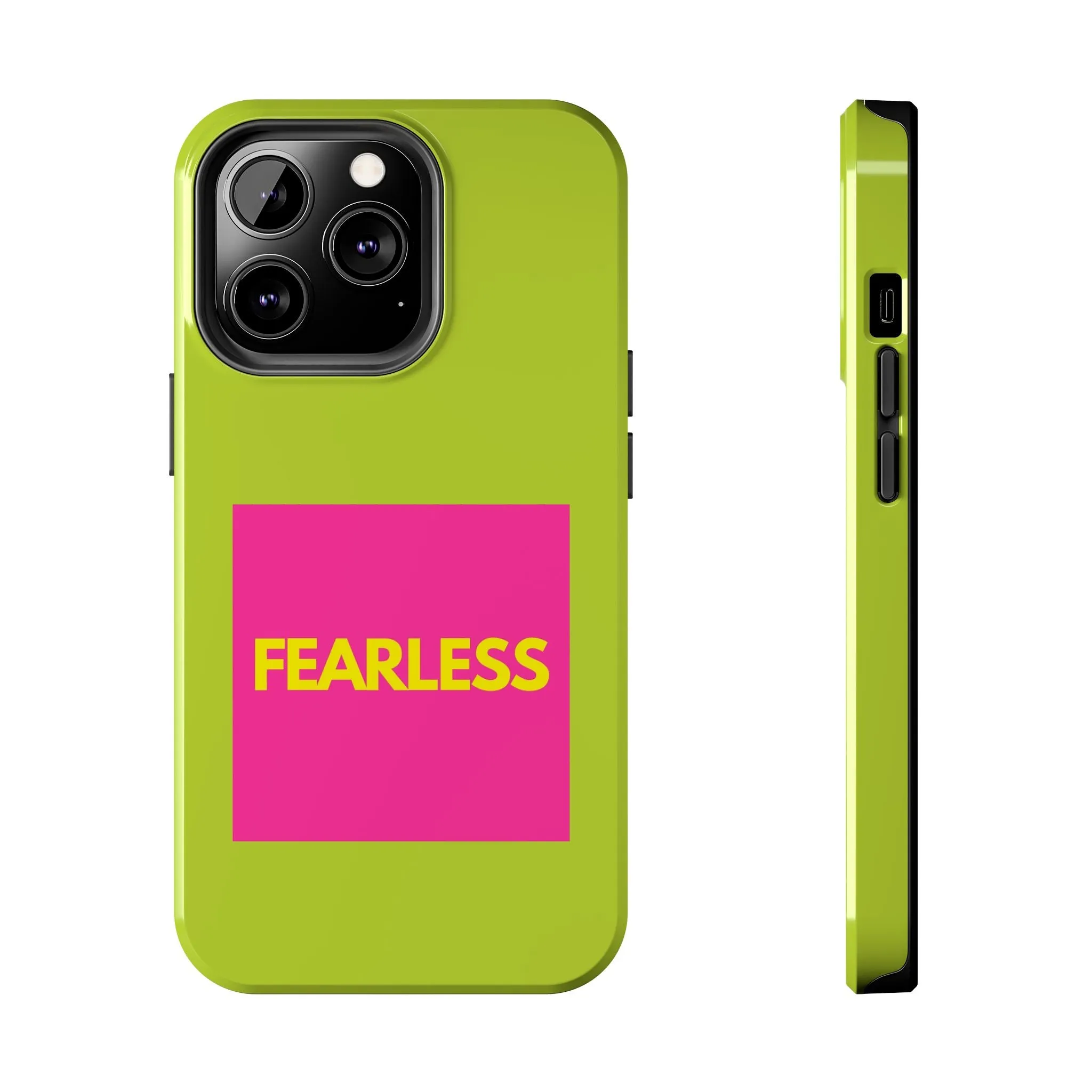 Fearless Tough Neon iPhone Cases