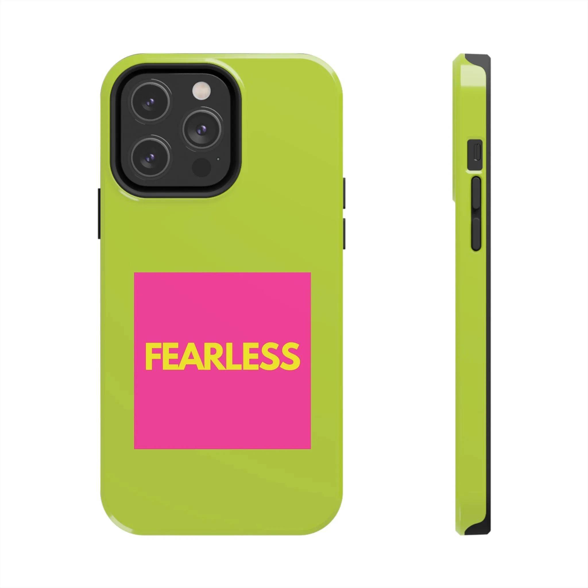 Fearless Tough Neon iPhone Cases