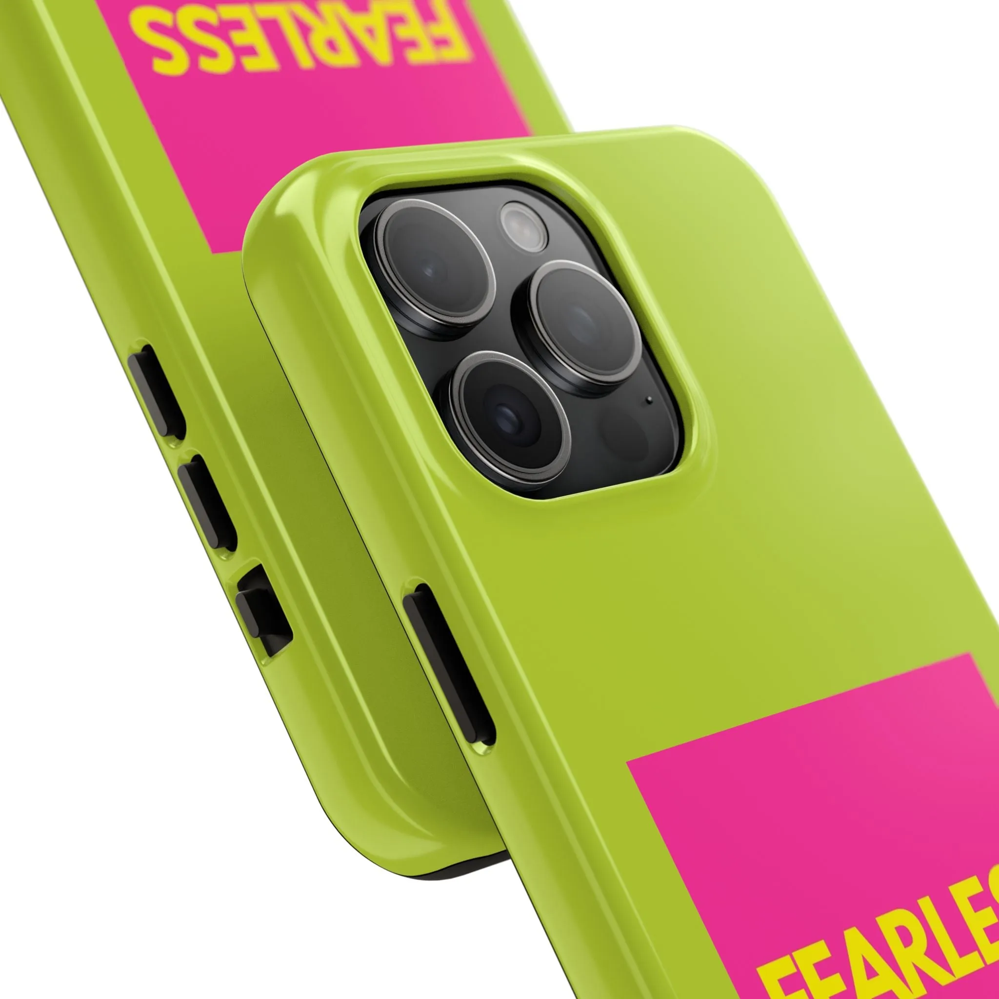 Fearless Tough Neon iPhone Cases