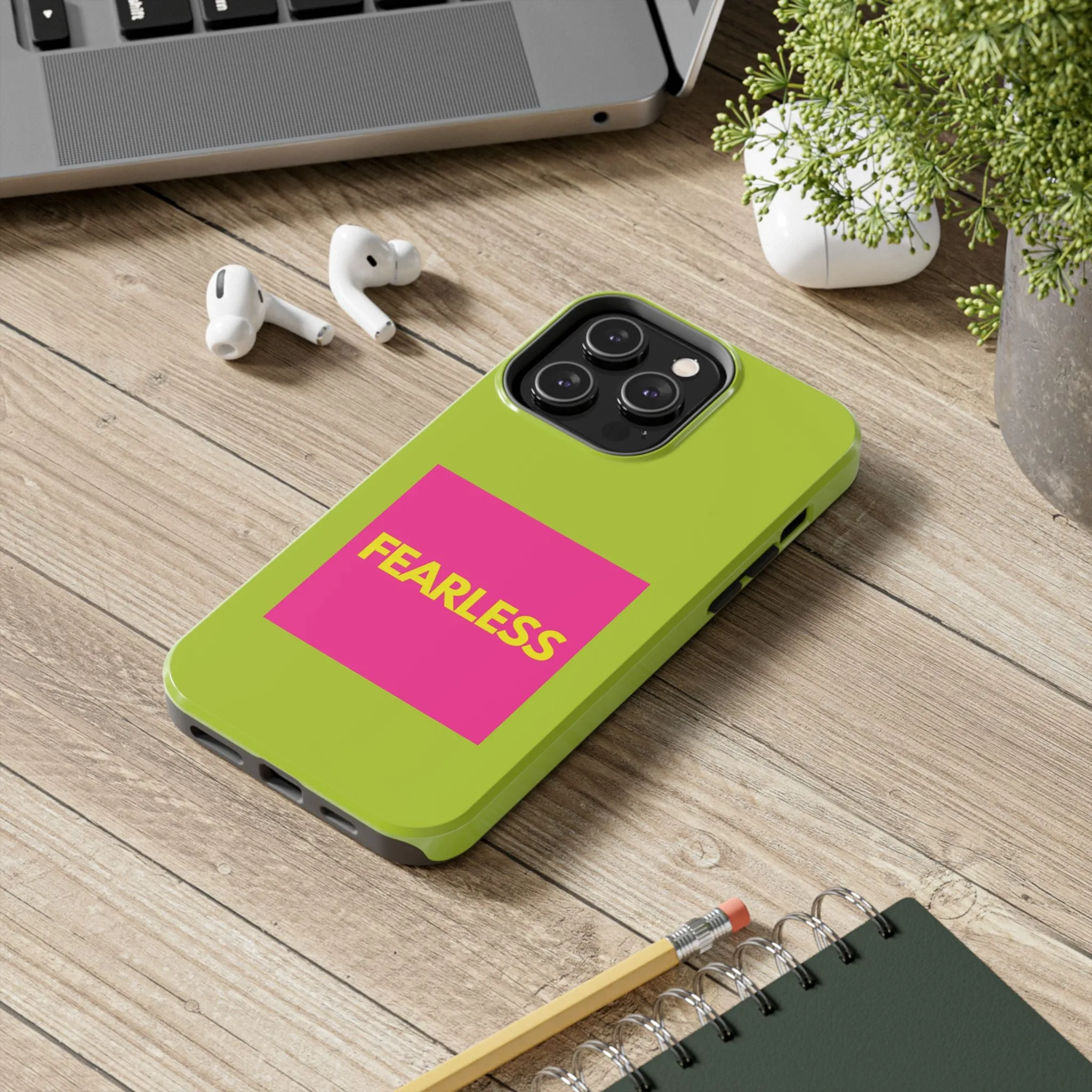 Fearless Tough Neon iPhone Cases