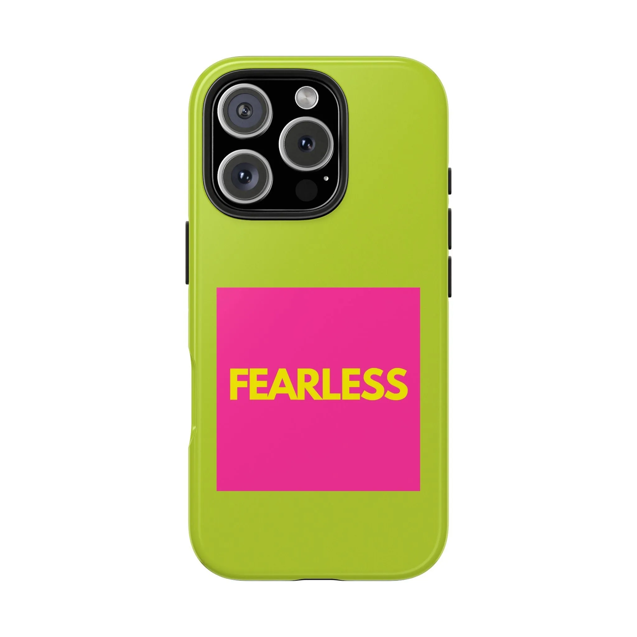 Fearless Tough Neon iPhone Cases