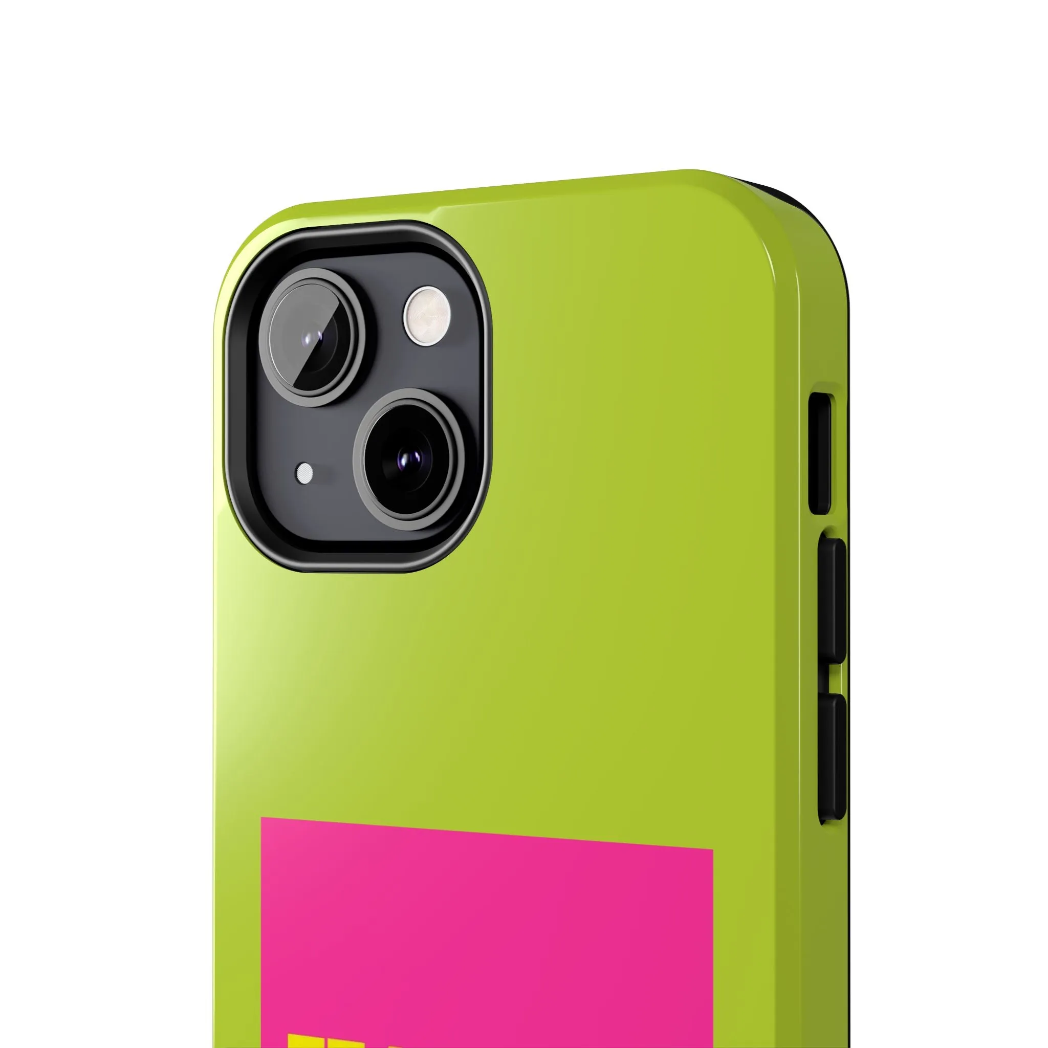 Fearless Tough Neon iPhone Cases