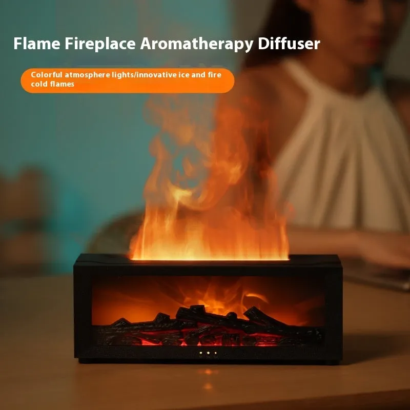 Flame Aura Essential Oil Diffuser Humidifier