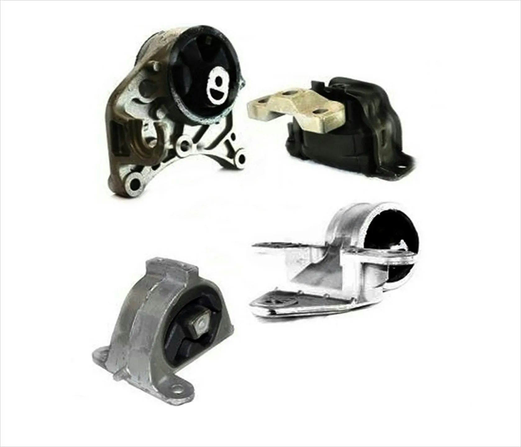 For 01-07 Caravan Voyager Town & Country 3.3 3.8 Engine Transmission Mounts 4pc