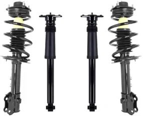 Front Struts & Complete Rear Shocks For Kia Sportage 2011-16 All Wheel Drive