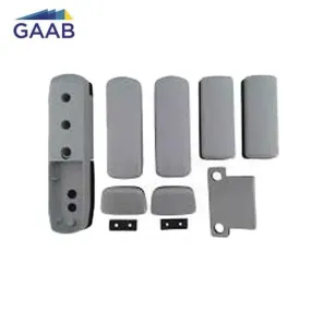 GAAB - T373-04 - Rim Panic Exit Device Glass Door Installation Kit For Double Leaf Door - Satin Chrome