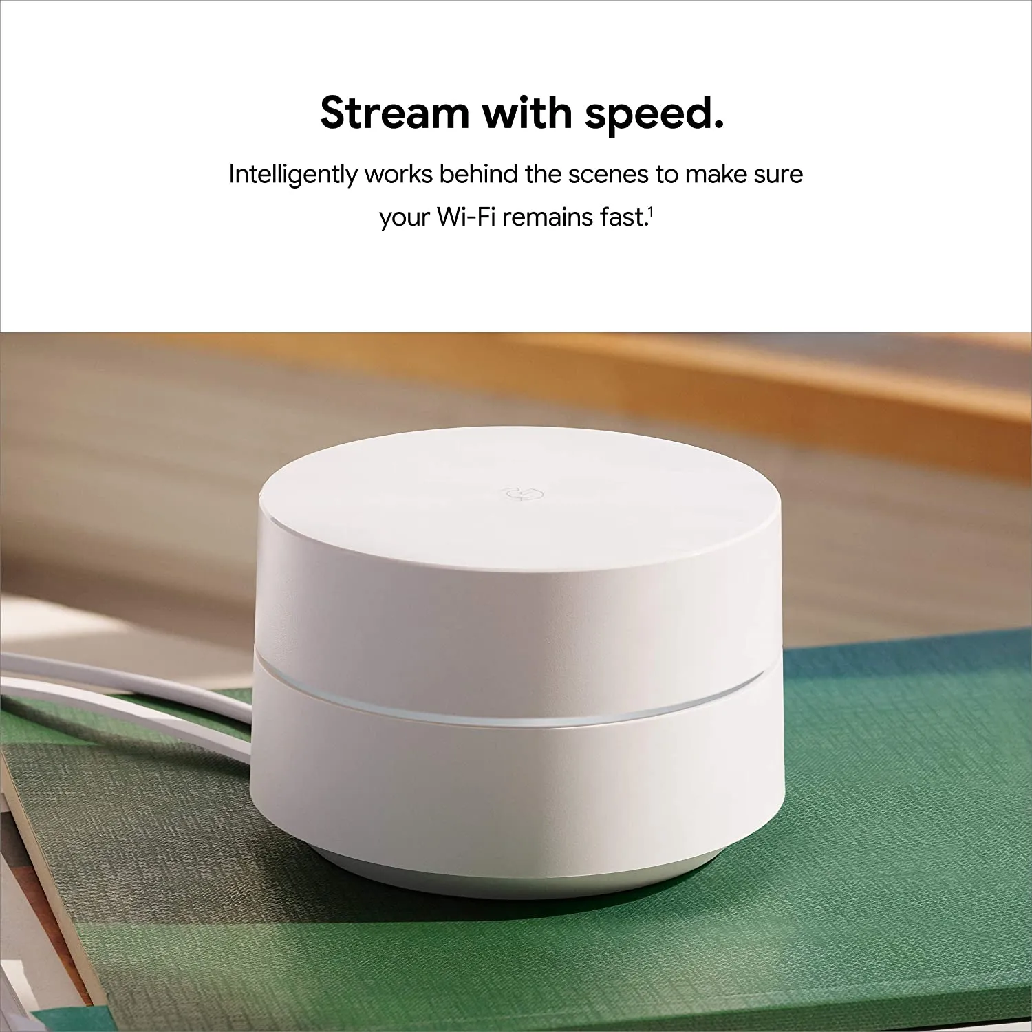 Google Wifi - AC1200 - Mesh WiFi System - Wifi Router - 4500 Sq Ft Coverage - 3 pack