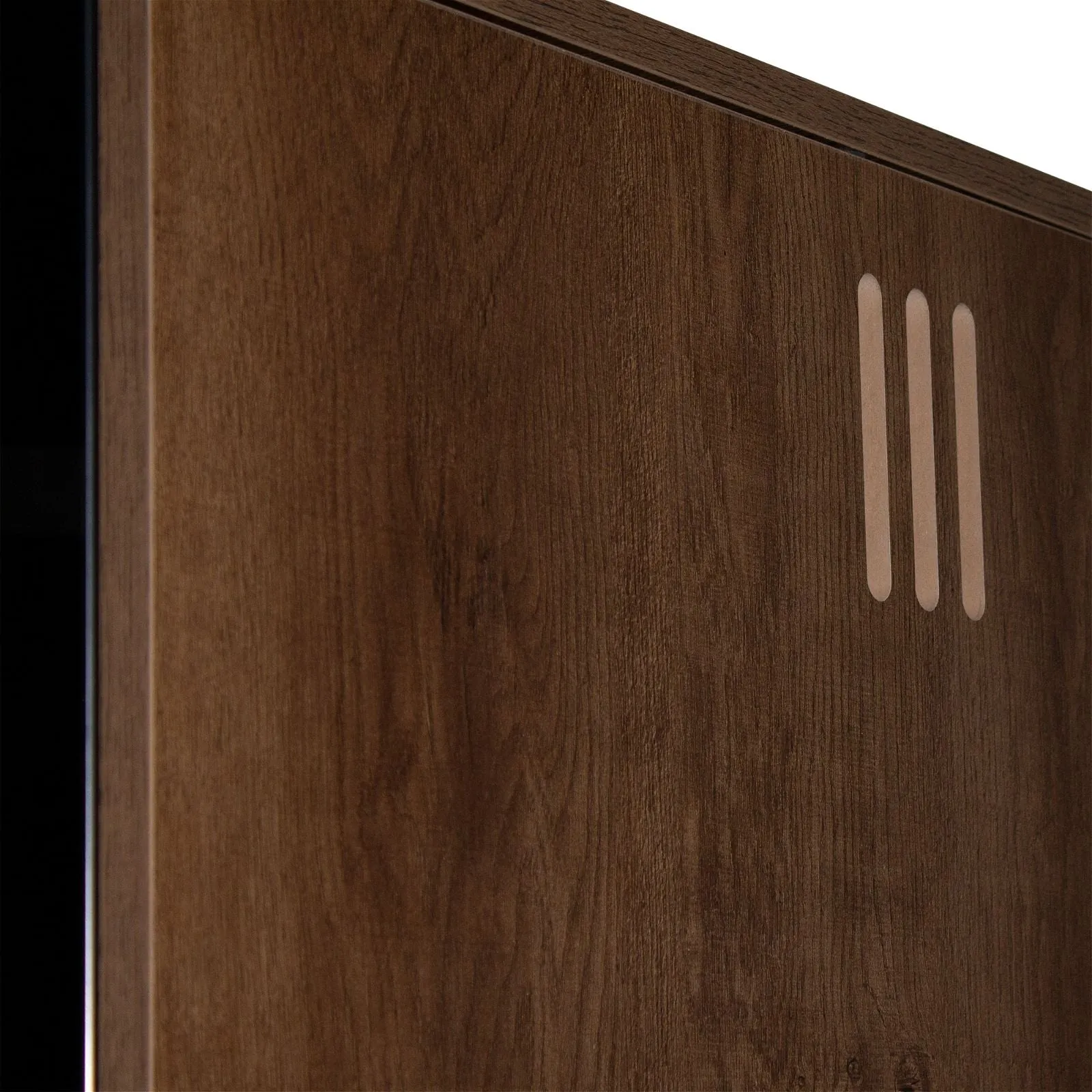 HOLLYWOOD HiFi Storage Cabinet for Turntable/Vinyls in Dark Oak by Tauris™