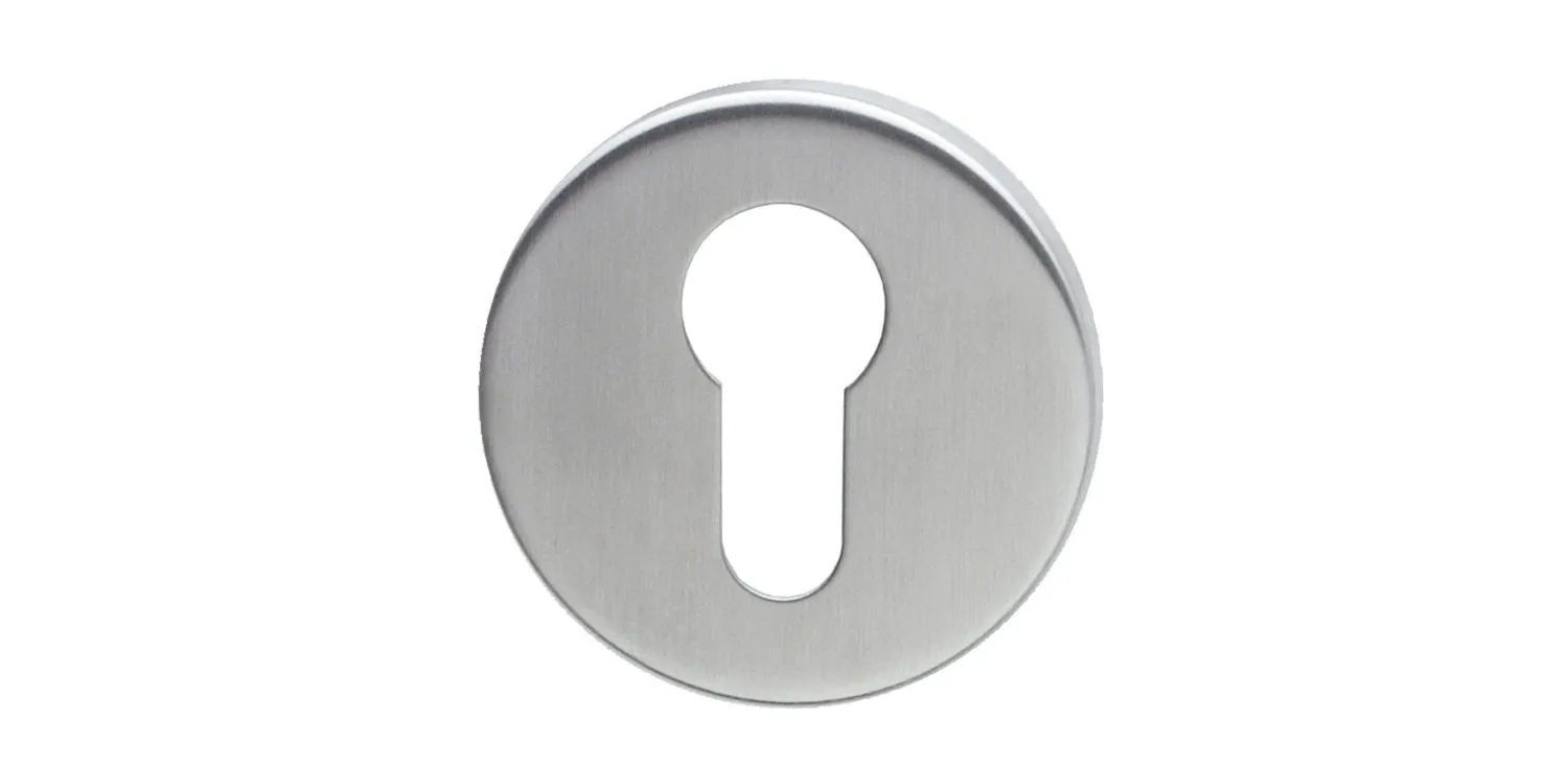 Hoppe AR200/27 Aluminium Euro Profile Escutcheon (Pair)