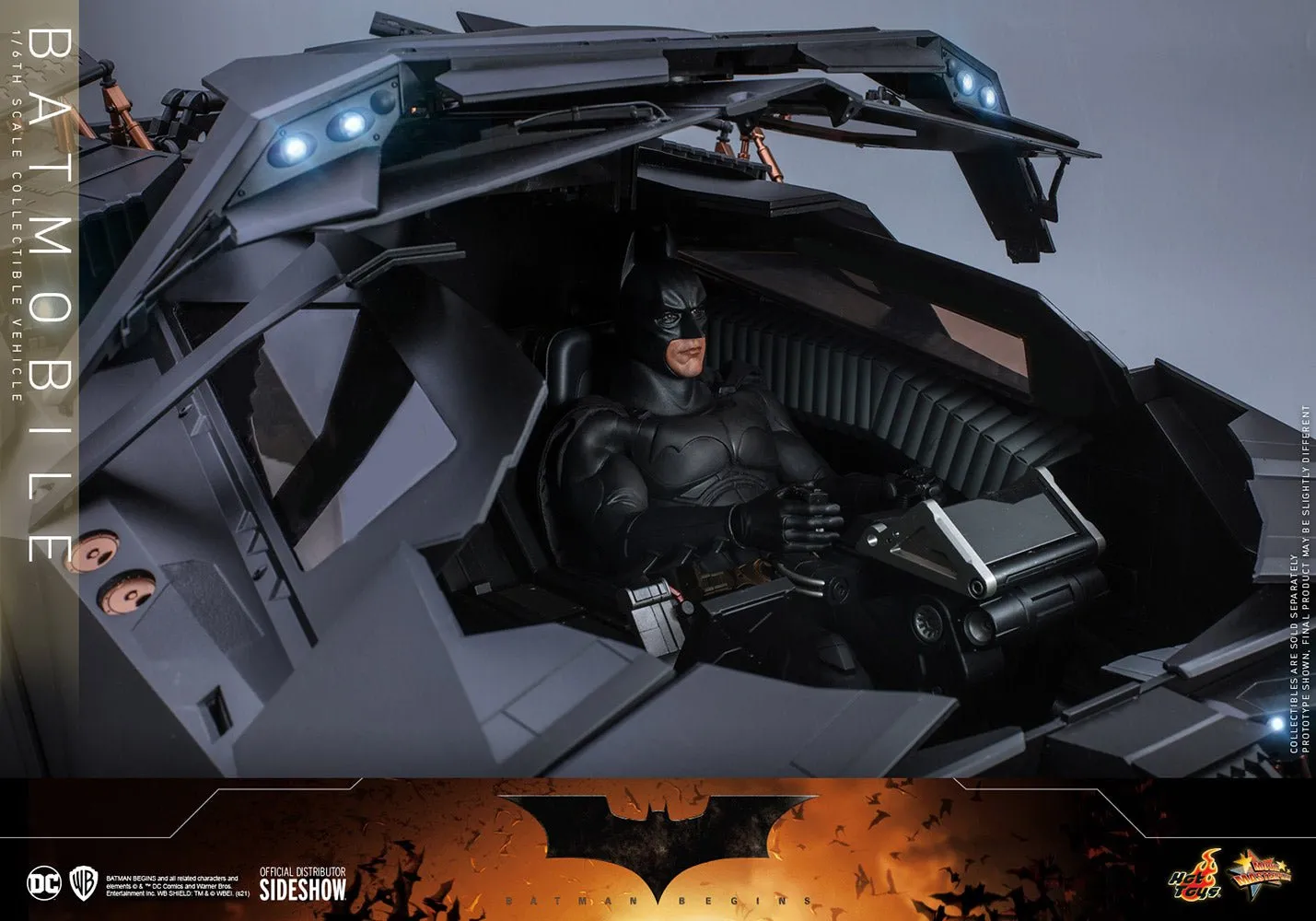 Hot Toys The Dark Knight Trilogy Batmobile Sixth Scale Figure Accessory