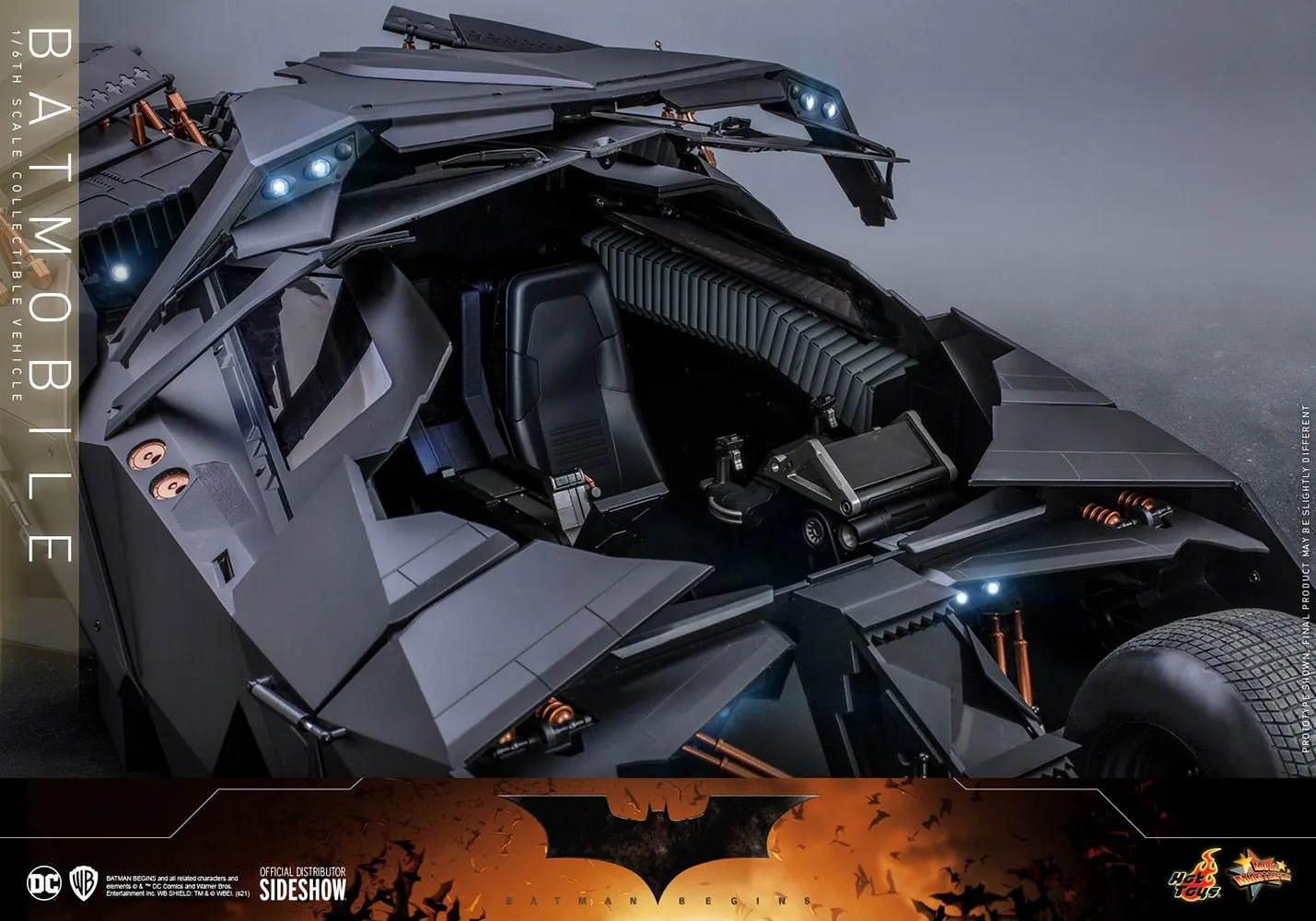 Hot Toys The Dark Knight Trilogy Batmobile Sixth Scale Figure Accessory