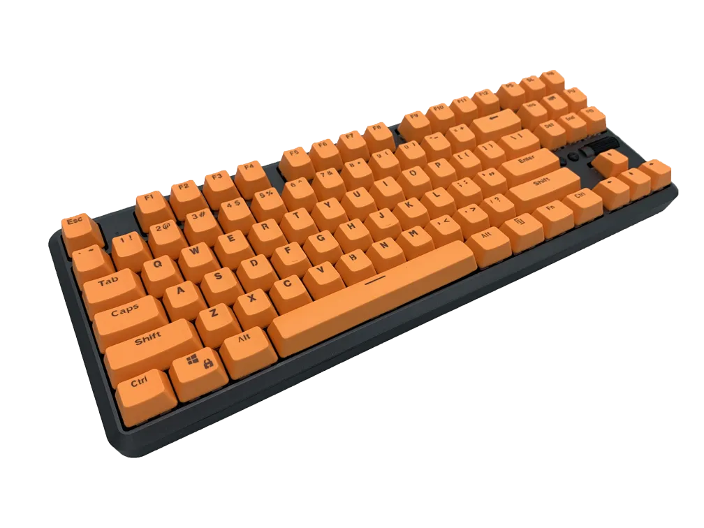 Hotswap TKL Mechanical Keyboard - Orange