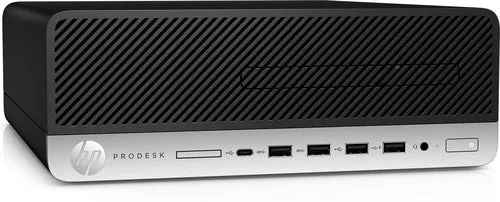 HP ProDesk 600-G5 SFF Desktop,Intel i5-9500,3.0GHz,8GB RAM,256GB SSD,Windows 10 Pro-7PR65UT#ABA