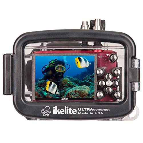 Ikelite 6282.68 Underwater Camera Housing for Nikon Coolpix S6800, Clear