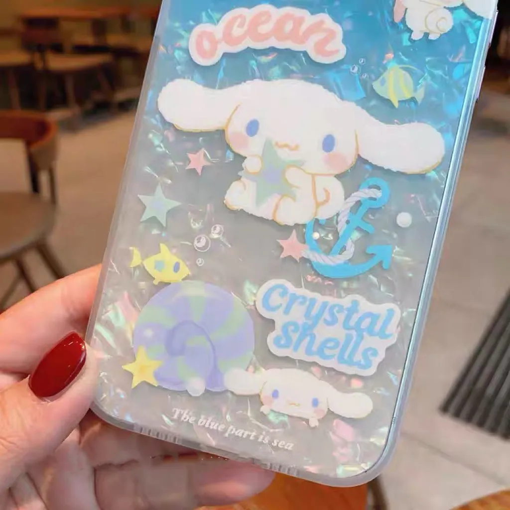 Japanese Cartoon Shell Style | CN - iPhone Case iPhone 11 12 13 14 15 Pro Promax