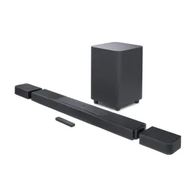 JBL Bar 1300, 11.1.4 Channel Truly Wireless Soundbar with True Dolby Atmos, DTS:X, and MultiBeam Surround Sound, 10" Down-Firing Wireless Subwoofer