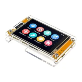 Kenntsh ESP32 Development Board - WiFi Bluetooth 2.8Inch 240X320 LCD TFT Touch Display Screen Module Metal ESP32 Development Board   Acrylic Shell