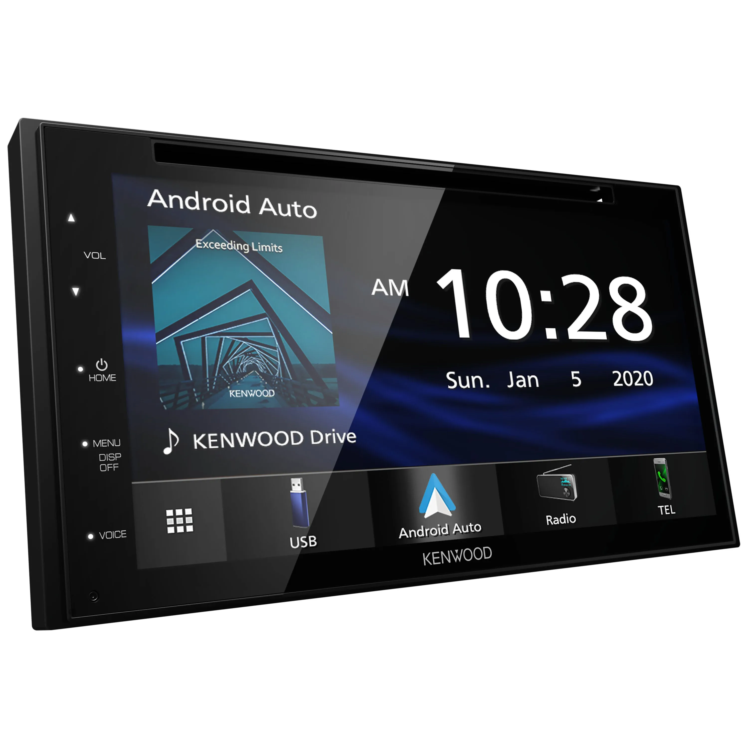 Kenwood DDX57S - 6.8" Apple CarPlay, Android Auto DVD Receiver with WVGA Display