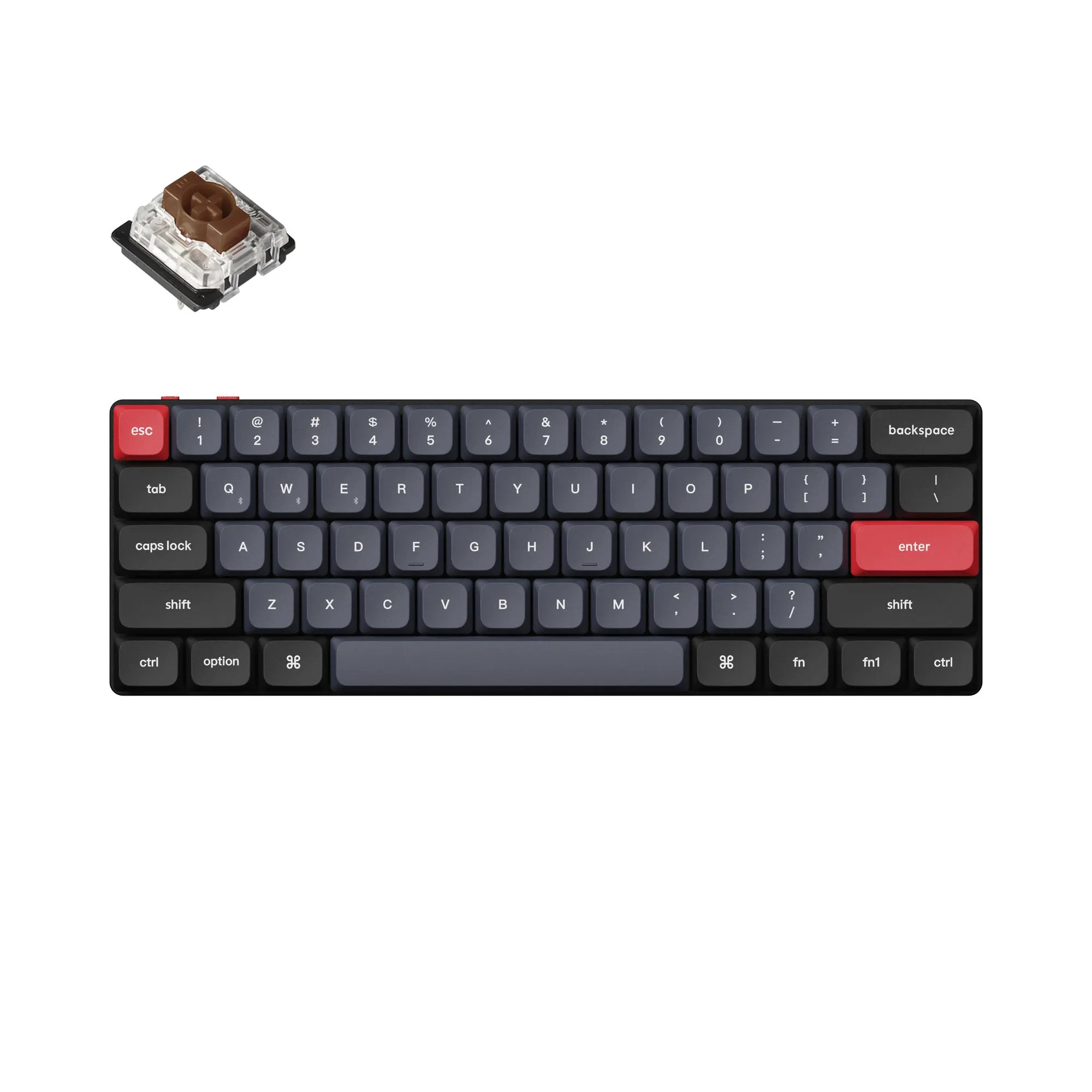 Keychron K9 Pro QMK/VIA Wireless Custom Mechanical Keyboard