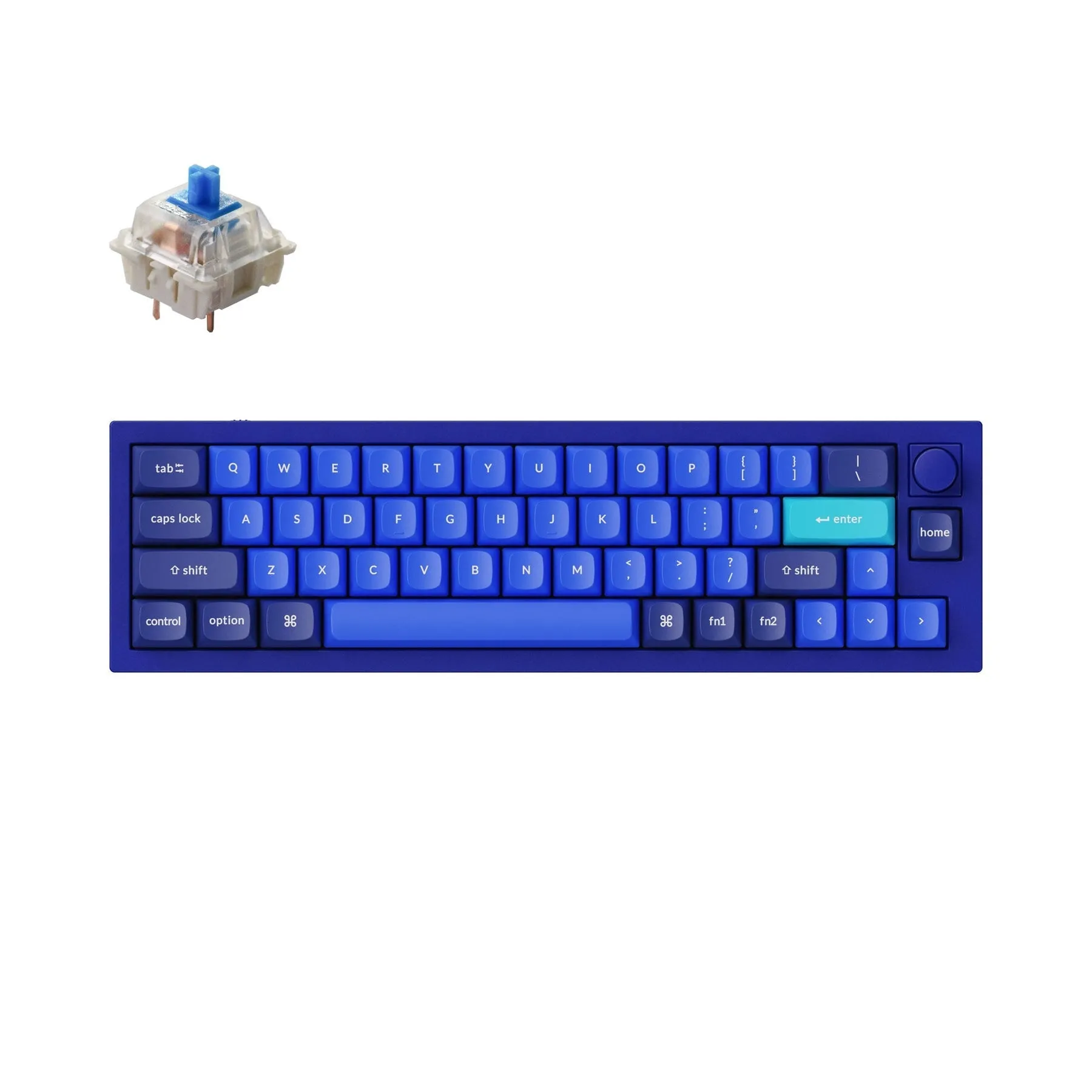 Keychron Q9 QMK Wired Custom Mechanical Keyboard(US ANSI Layout)