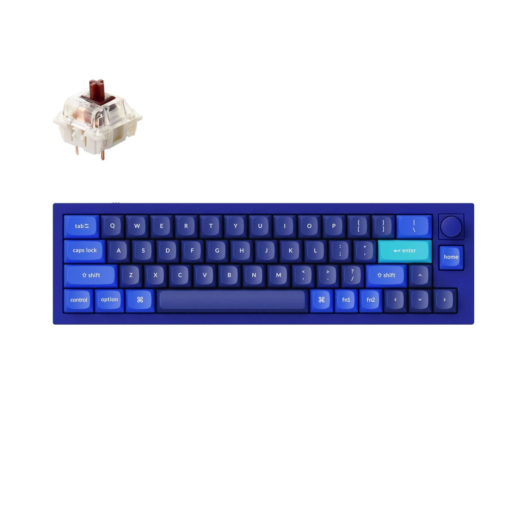 Keychron Q9 QMK Wired Custom Mechanical Keyboard(US ANSI Layout)