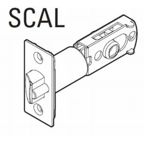 Kwikset 83517-15 UL Adjustable Square Corner Deadlatch Satin Nickel Finish