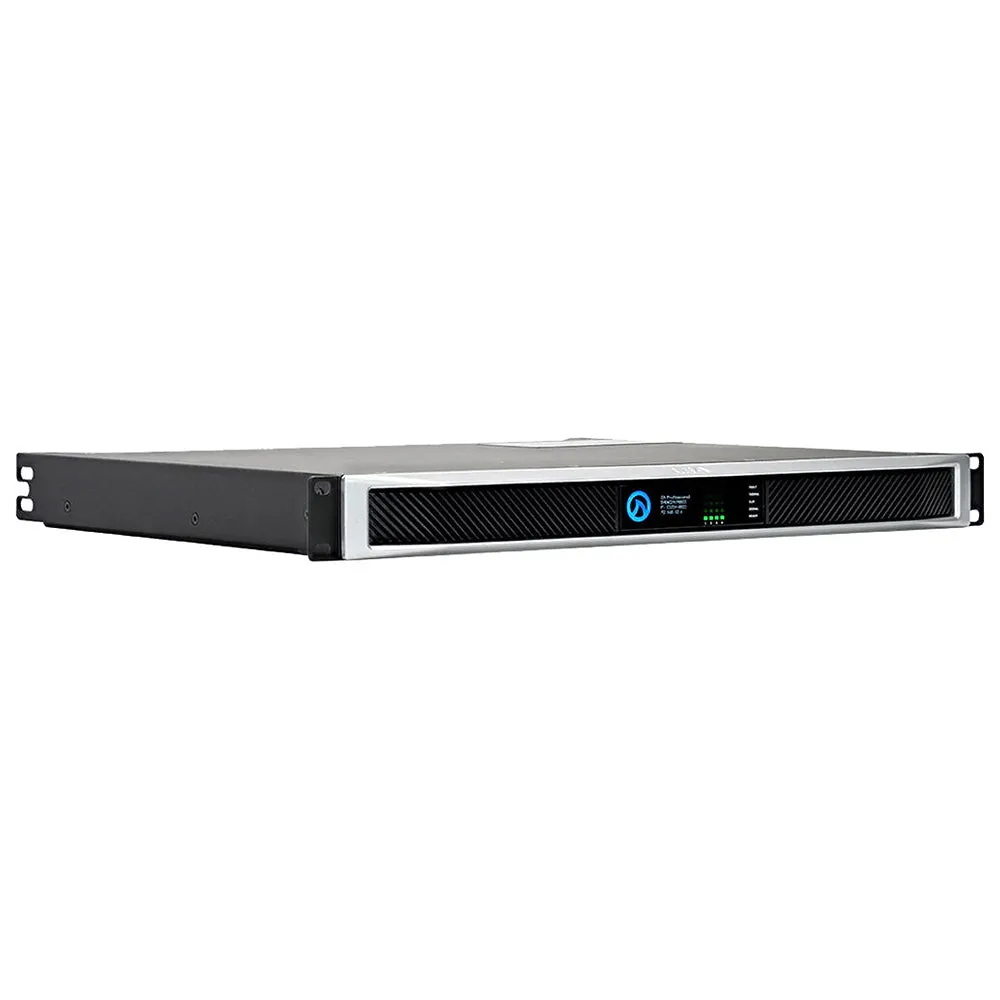 LEA Professional 354D Connect Series 350W 4-Channel Class D Amplifier with Dante Protocol, IoT Enabled Built-in WiFi Access Point and Ethernet Port, DSP Processor and 8-Band EQ Equalizer | CS354D