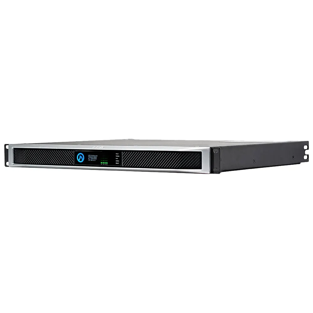 LEA Professional 354D Connect Series 350W 4-Channel Class D Amplifier with Dante Protocol, IoT Enabled Built-in WiFi Access Point and Ethernet Port, DSP Processor and 8-Band EQ Equalizer | CS354D