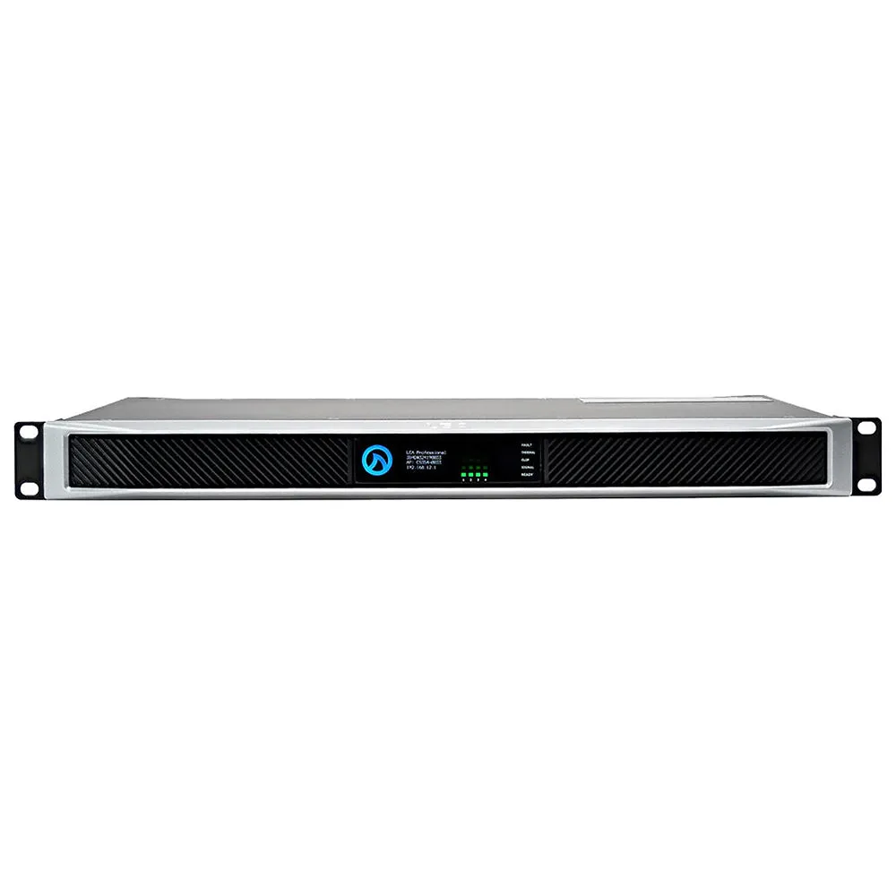 LEA Professional 354D Connect Series 350W 4-Channel Class D Amplifier with Dante Protocol, IoT Enabled Built-in WiFi Access Point and Ethernet Port, DSP Processor and 8-Band EQ Equalizer | CS354D