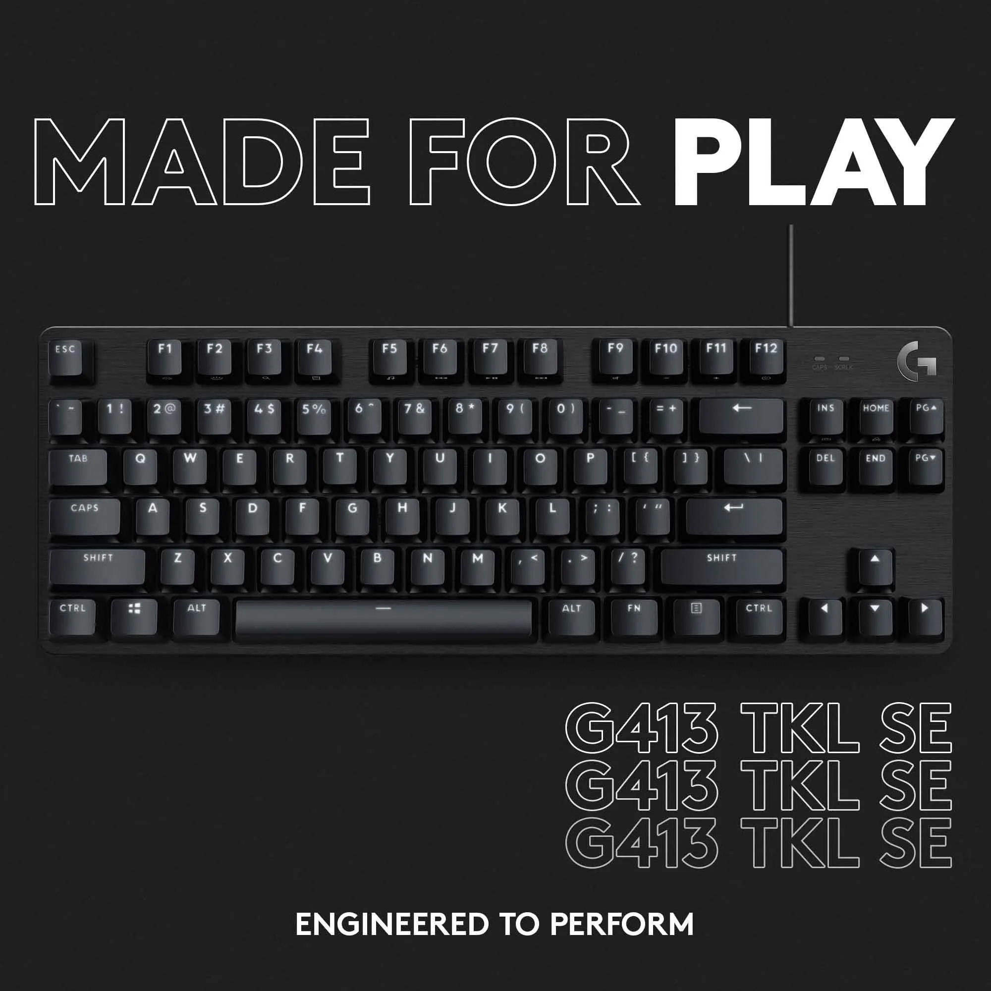 Logitech G G413 TKL SE Mechanical Gaming Keyboard