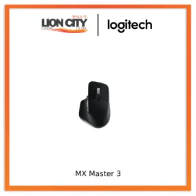 Logitech MX Master 3 For MAC Advanced Multi-Device Bluetooth Wireless Mouse With Ultra-Fast Magspeed Scroll - EBL