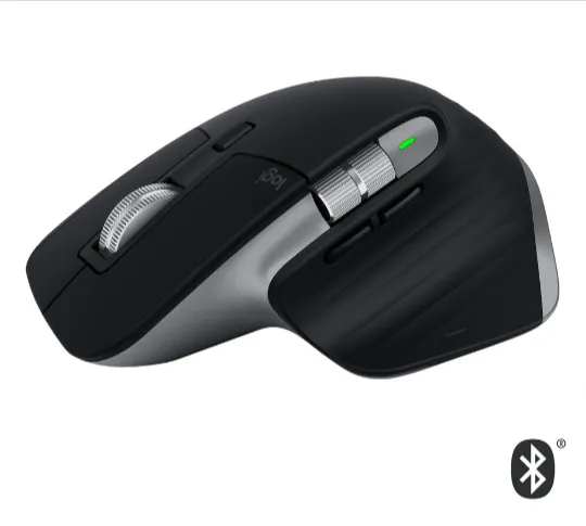 Logitech MX Master 3 For MAC Advanced Multi-Device Bluetooth Wireless Mouse With Ultra-Fast Magspeed Scroll - EBL