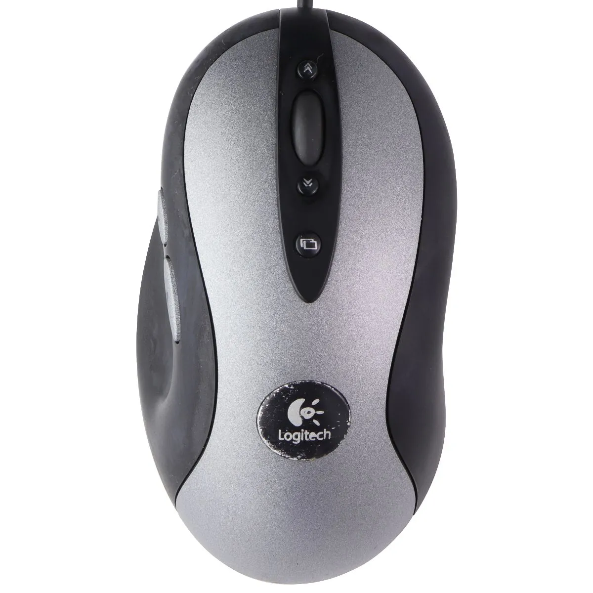 Logitech MX500 Optical Wired USB Mouse for Windows PC & More - Silver/Black