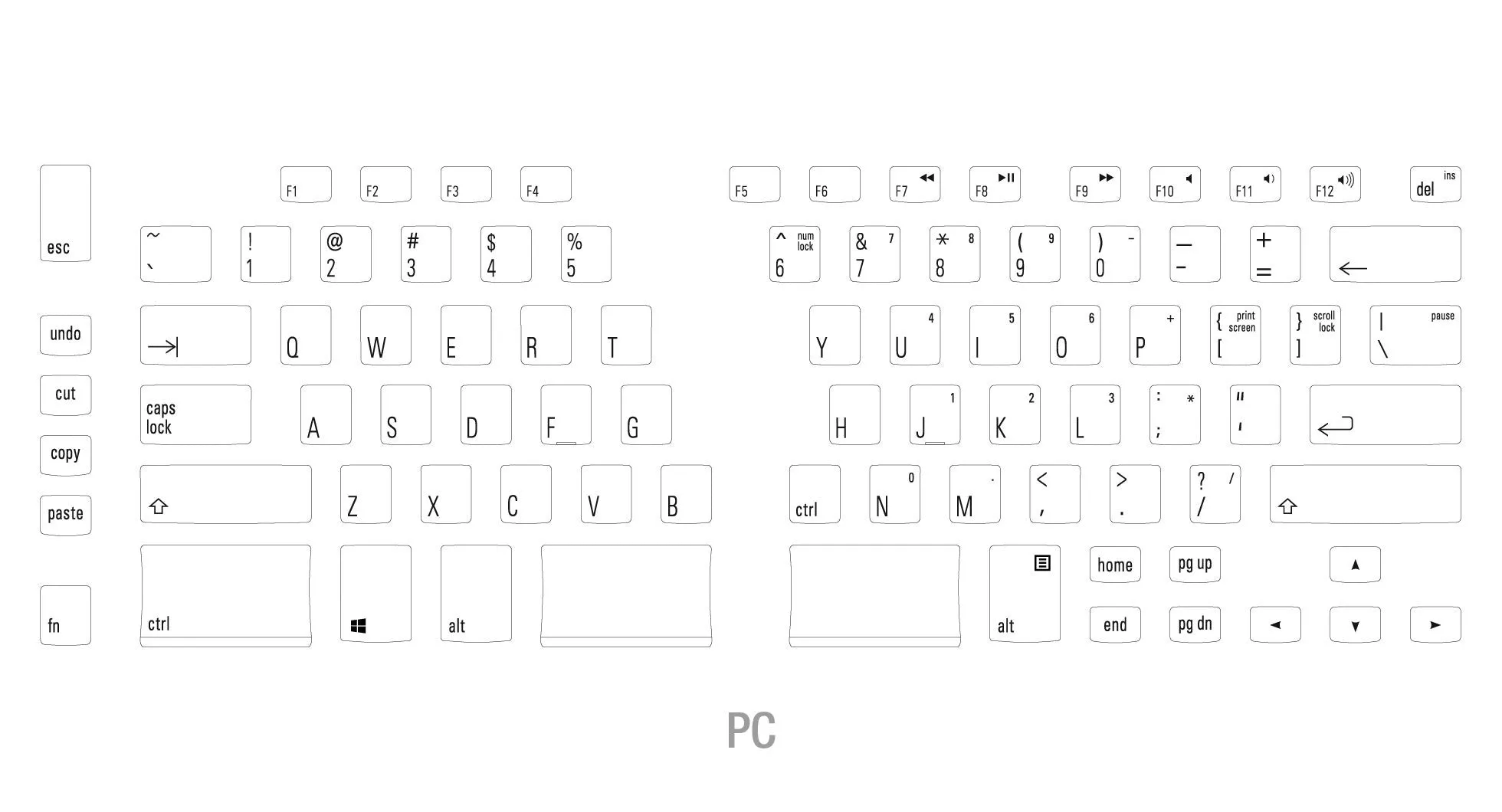 Matias Ergo Pro Keyboard FK403Q-P FK403QPC-P