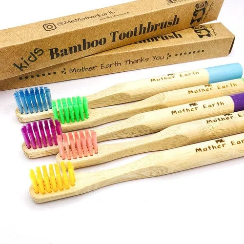 Me Mother Earth- Children's Bamboo Toothbrush