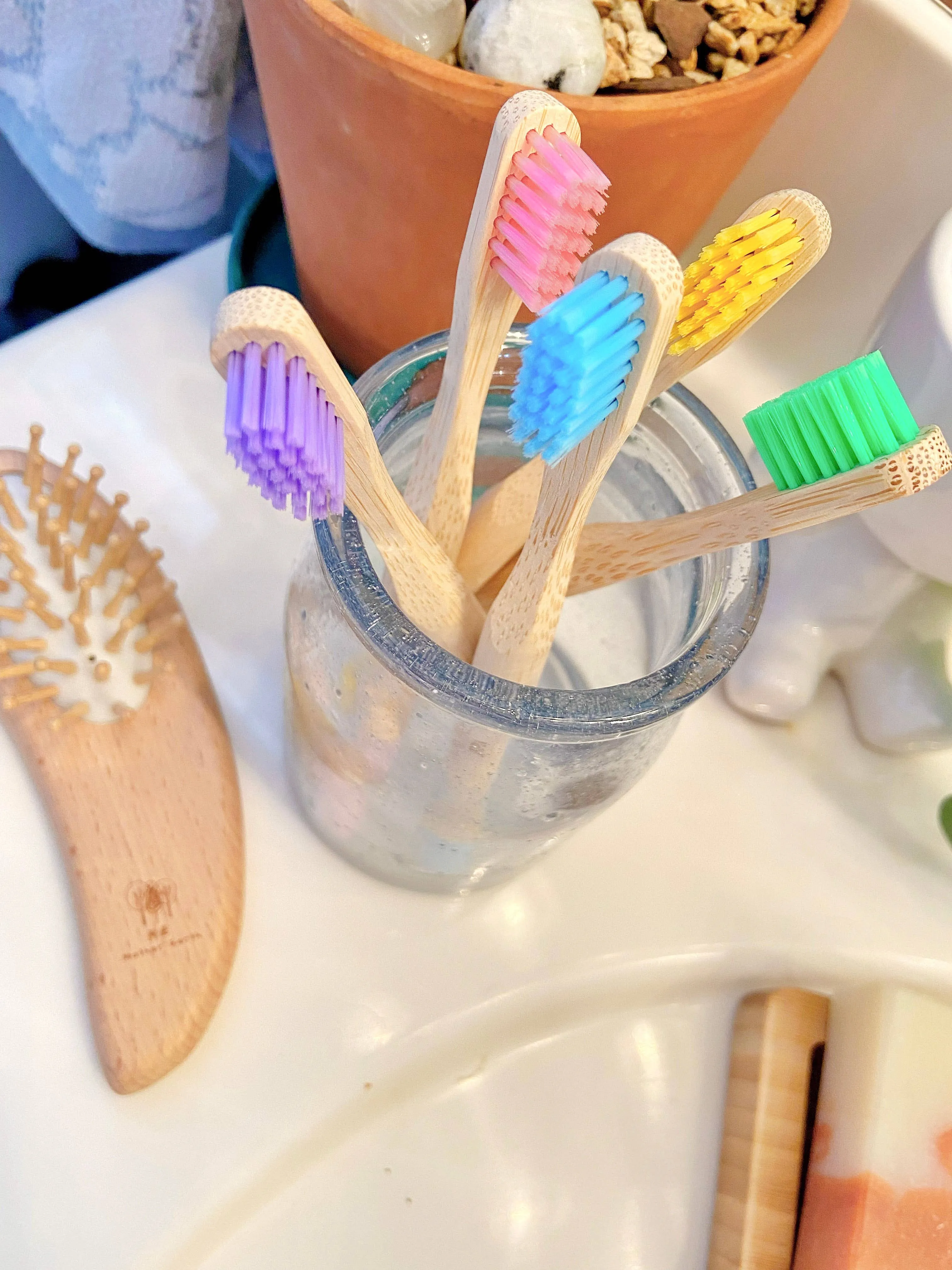 Me Mother Earth- Children's Bamboo Toothbrush