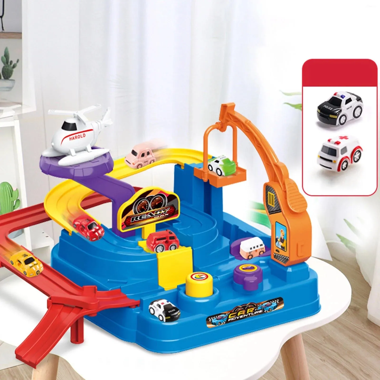 Mechanical Adventure Educational Car Race Track - 730