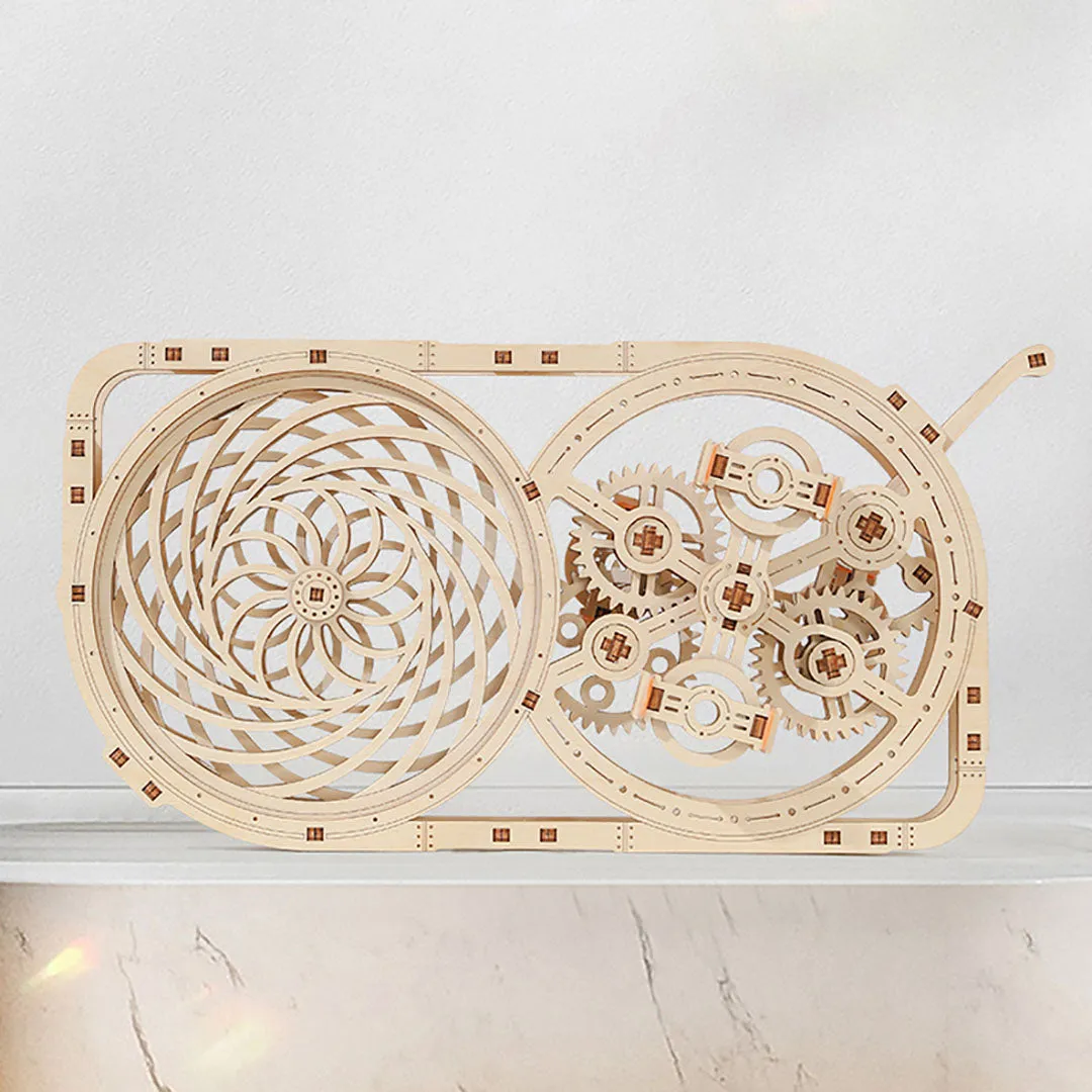 Mechanical Kinetic Art 3D Wooden Puzzle Kit