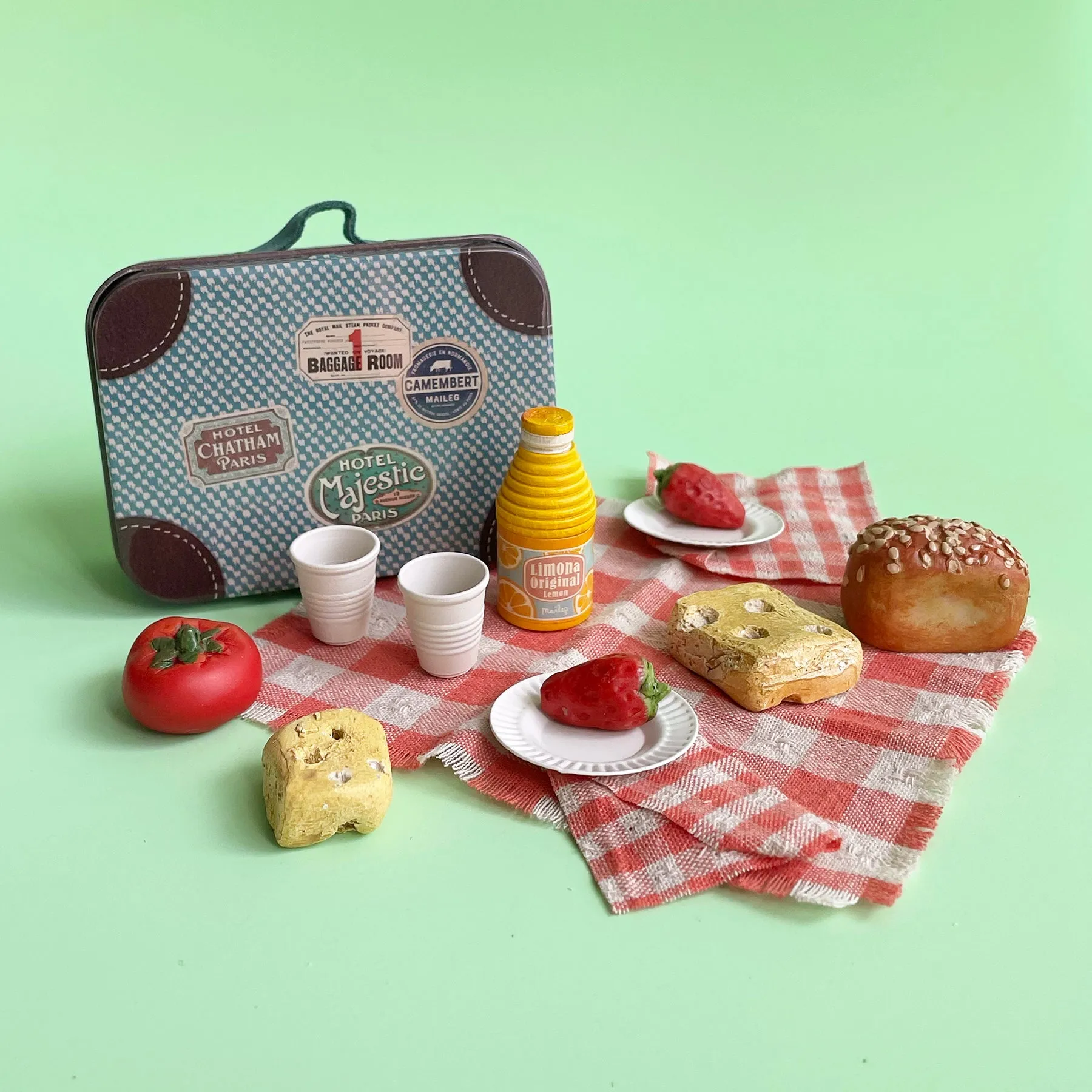 Mini Picnic Set in a Suitcase