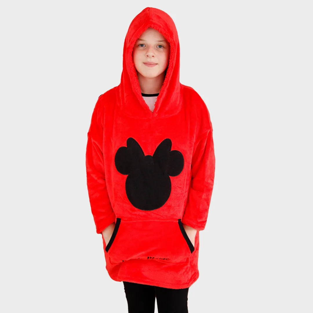 Minnie Mouse Fleece Hoodie Blanket and Pyjama Set