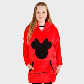 Minnie Mouse Fleece Hoodie Blanket and Pyjama Set