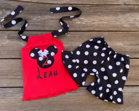 Minnie Mouse Personalized Outfit