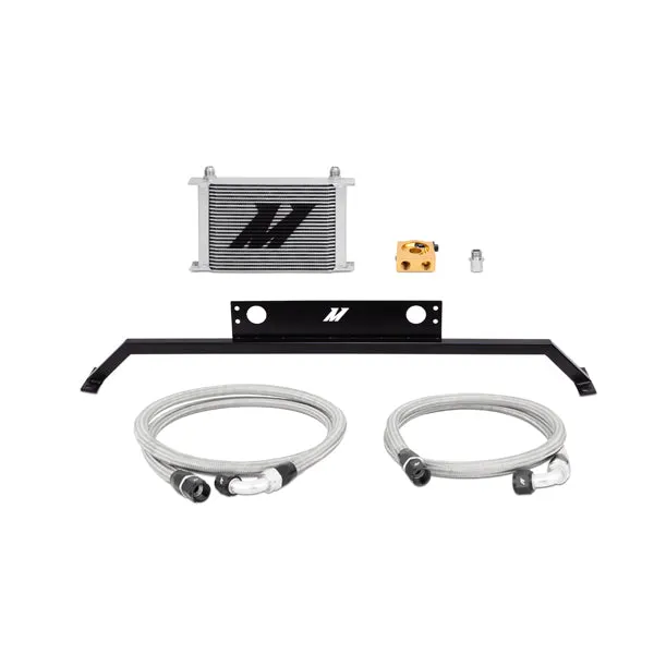 Mishimoto Ford Mustang 5.0L 2011-2014 Oil Cooler Kit Silver - MMOC-MUS-11T