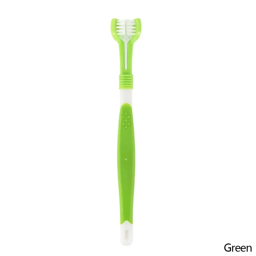 Multi-Angle Pet Toothbrush Cleaning Tool for Pets