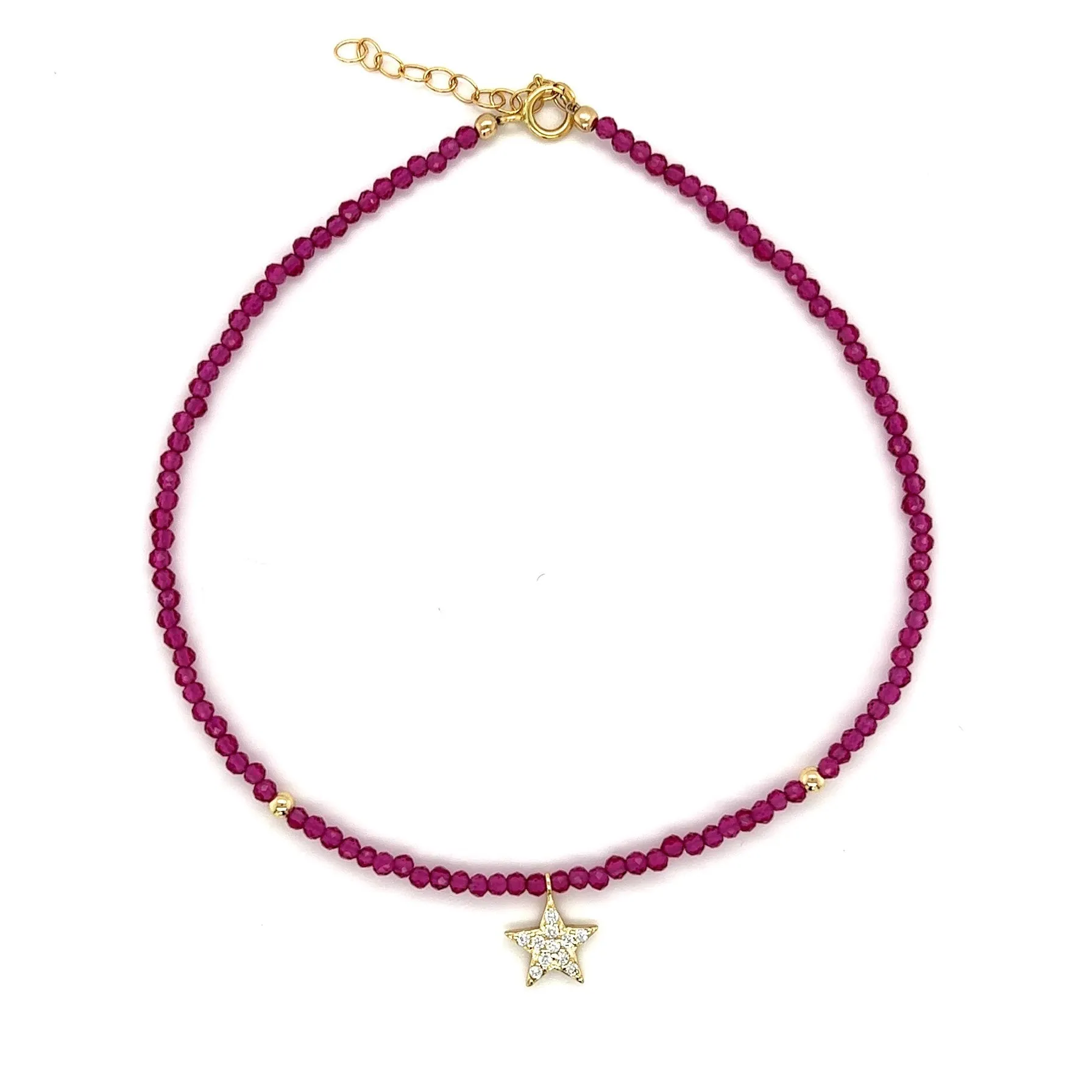 Natural Stones Anklet